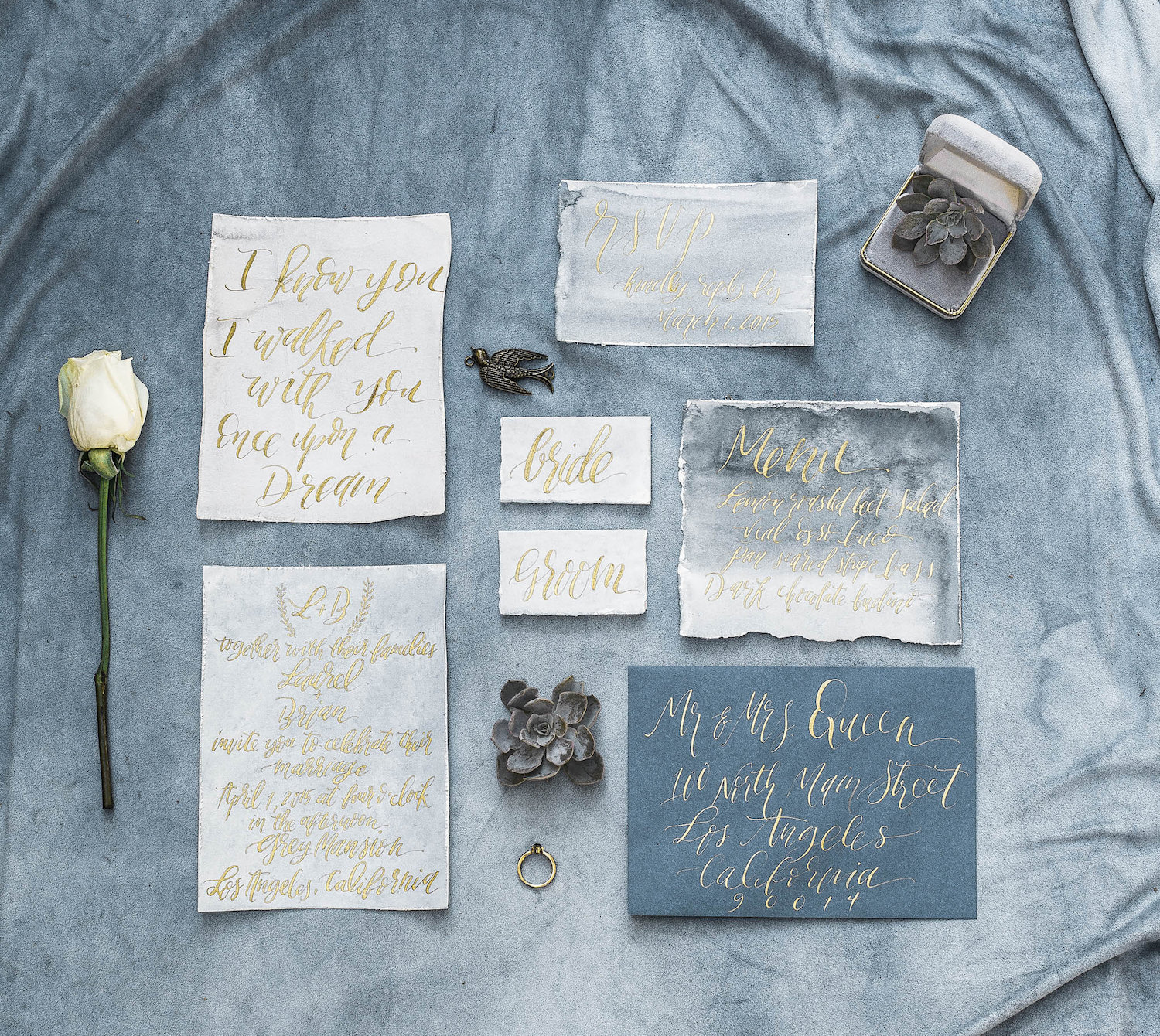 Vintage Wedding Inspiration in California